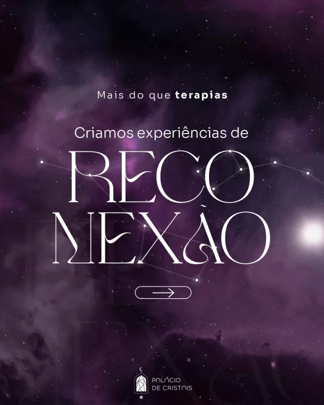 Cansou de só sobreviver? Aqui, você reaprende a viver.Entre rotina, cobranças e exigências invisíveis, a gente se acostuma a viver no modo automático.Mas quando foi a última vez que você parou pra se escutar de verdade?No Palácio de Cristais, oferecemos mais do que terapias: criamos experiências de reconexão.Reiki, massagem bioenergética, constelação familiar, mesa radiônica, ThetaHealing, astrologia e muito mais — tudo feito com cuidado, escuta e propósito.Aqui, você encontra um espaço onde sua história é acolhida, sua energia é tratada com respeito, e seu tempo é sagrado.🌿 Um lugar para voltar a sentir, se reorganizar por dentro e se permitir florescer — no seu ritmo.📍Moema | palaciodecristais.com.br📞 WhatsApp: (11) 94324-0064